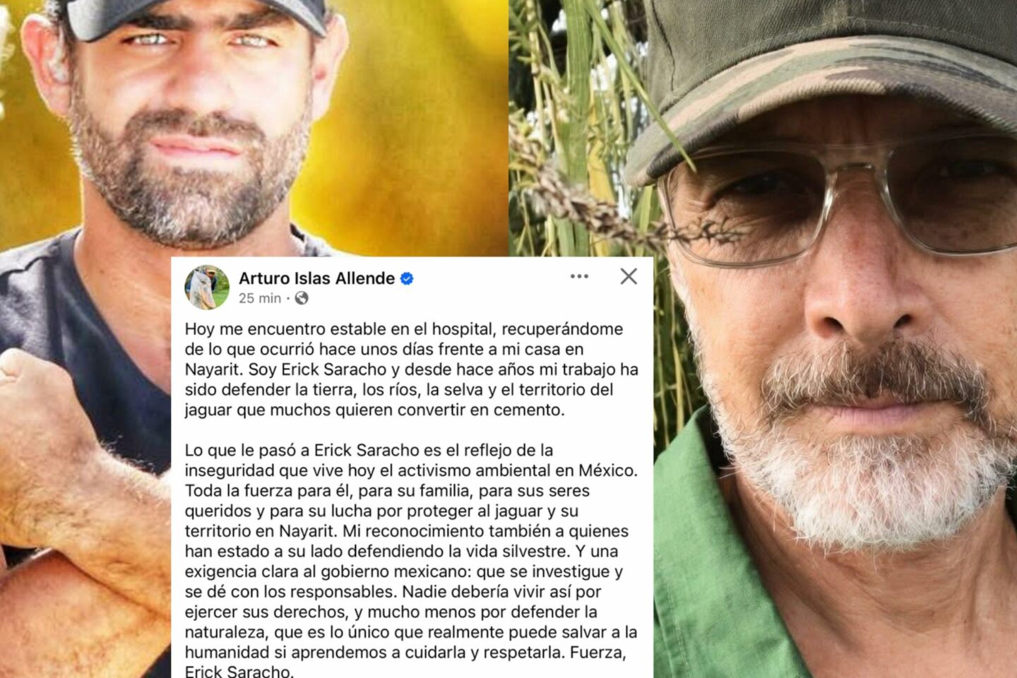 Arturo Elías Allende envía mensaje a Erick Saracho tras ataque en San Pancho Nayarit